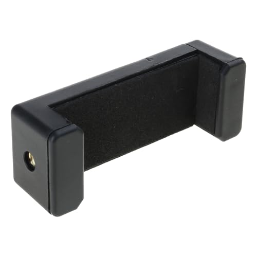 Greabuy Adaptador de montaje para teléfono, soporte de trípode para teléfono celular, soporte de trípode para teléfono inteligente, luz de montaje en trípode