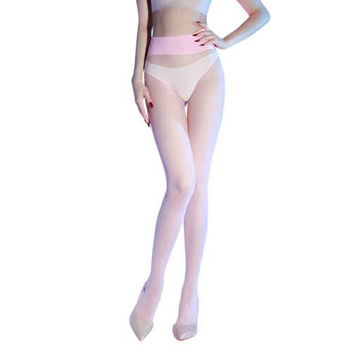 Image of Sheer Seamless Pantyhose for Women Matte Control Top Pantyhose 360Seamless Ultra-Thin Tights