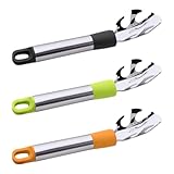 TOYANDONA Plattenklemmzange aus Edelstahl mit Anti Heiß Technologie für Küche 3 Stück mit Rutschfestem Griff zum Sicheren Greifen Heißer Teller und Schüsseln Zufällige Farbe