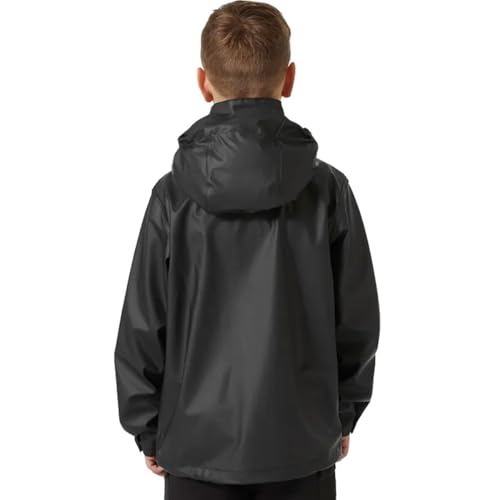 Image of Helly Hansen Junior Moss Jacket - Unisex Coat with HELOX, YKK Zipper, Detachable Hood, Adjustable Cuffs & Hem, Hand Pockets