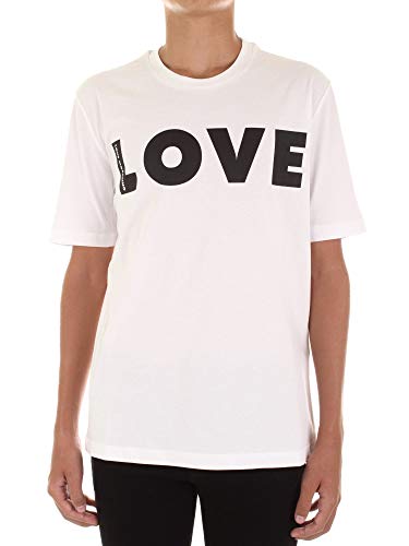 T-Shirt Logo Print Homme Regular Fit Short Sleeve en Optical White