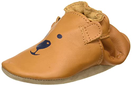 Robeez Sweety Bear, babyschoenen voor jongens, Kameel., 25 EU