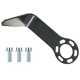 Gulfmew 889661M Steel L Shaped Rafter Hook Replacement with Bolt, Pneumatic Tool Rafter Hook Compati