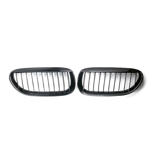 �t�����g�L�h�j�[ �_�u���X���b�g �̂��߂� 6�V���[�Y E63 E64 2004-2010 650i �p ����u���b�N �_�u�����C���X�^�C�� �t�����g�o���p�[�t�[�h�O���� �f���A���X���b�g(Single line style)