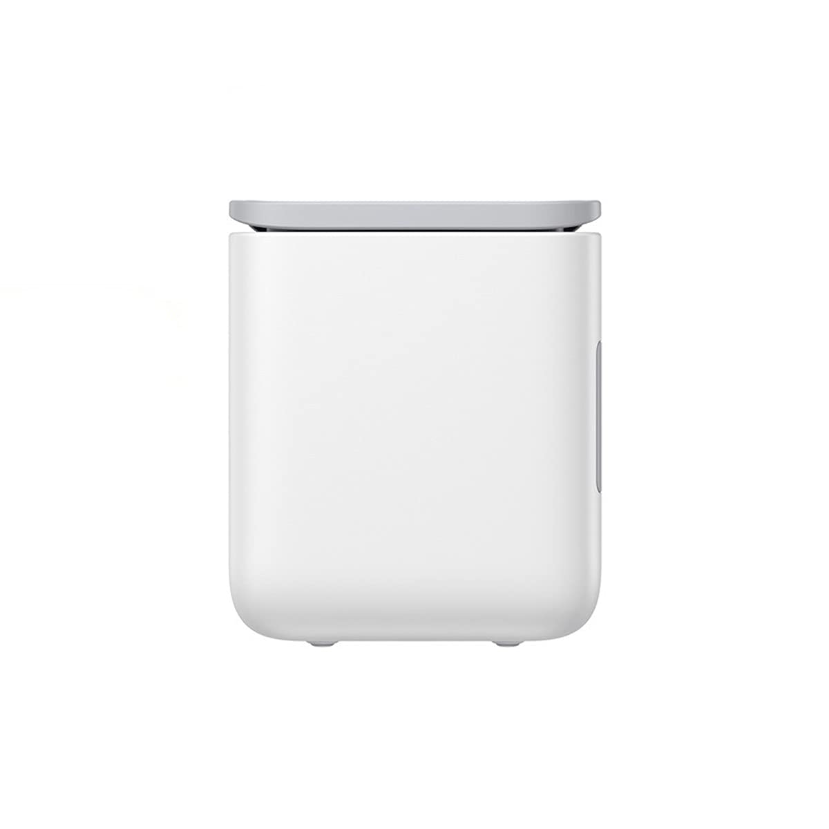 Mini refrigerador portátil de 6 litros para el cuidado de la piel en el dormitorio, para alimentos y bebidas, 12 V CA/CC, para refrigeración y calefacción (color: blanco, tamaño: 12 V-220 V)