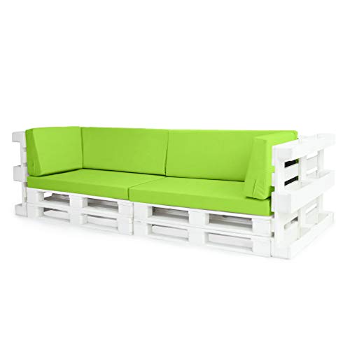 Gardenista® Lime 6pc Outdoor Pallet Seating Cushion Set