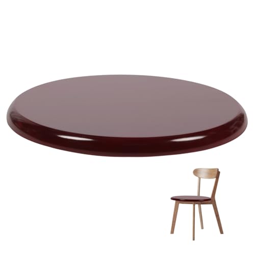 Siège de Remplacement Bois GARVALON pour Rénover un Tabouret Rond - 2