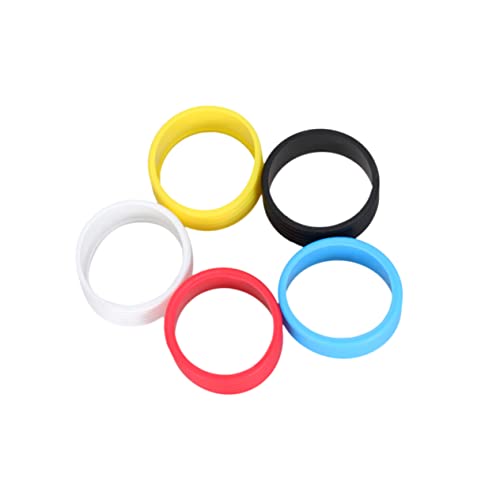 Toddmomy 5Pcs Yellow Red Blue Black White for Humid Conditions