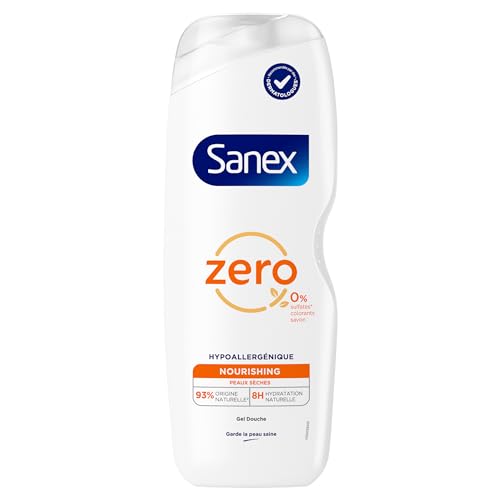 Sanex Zero% Douchegel Droge Huid – 6 x 400 ml - View 1