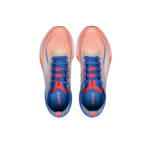 Image of Carbon Plate Marathon Running Racing Shoes Men Stable Support Shock-Relief Ultra-Light TPU Outsole Rebound Sneakers