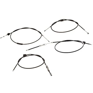 Motoflex Bowdenzug-Set Schwarz für Simson Schwalbe KR51/2