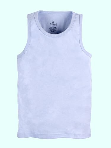 Image of KiddoPanti Boys 100% Cotton Rib Vest Pack of 3
