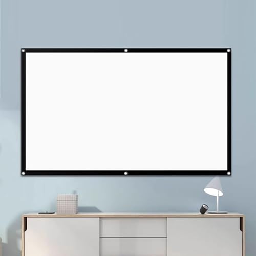 Pantalla de proyección doble cara 200 pulgadas 16:9 portátil