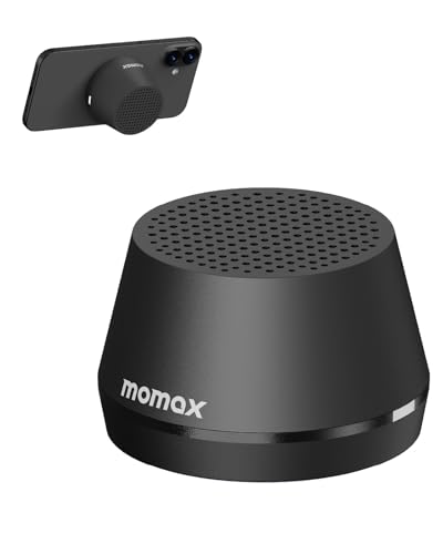 Amazon.co.jp: MOMAX ワイヤレススピーカー マグネット式 ミニ 防水