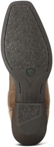 Ariat 100216206C Womens Round Up Square Toe Vintg Bombr 200 - Brown 6C - 4