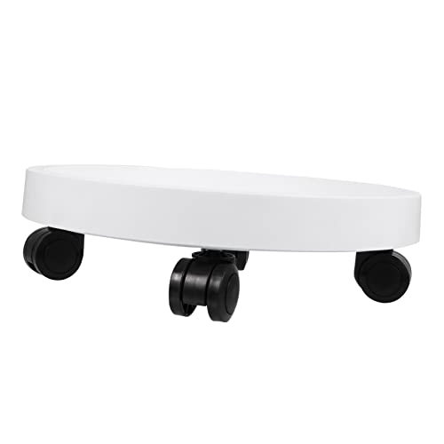 Toddmomy Support de Fleurs roulettes Plateau de Fleurs Mobile Support Robuste et Pratique pour Intérieurs Design Solide et Facile à Nettoyer