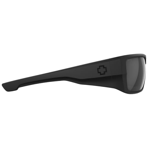Spy Optic Men's Dirk Ansi Rectangular Sunglasses, Matte Black Happy Photochromic, 643
