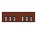 Woodland Scenics N DPM 1 Story Window Wall (3)