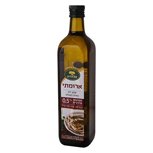 Extra Virgin Aromatic Olive Oil 0.5% Etz Hazait Kosher Israeli Product 750ml 25.35oz