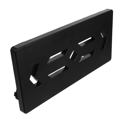 Soporte para CPU de torre de computadora con ruedas móviles y sistema de freno, montaje bajo escritorio, color negro