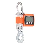 Pantalla LCD HD: esta báscula de grúa adopta una pantalla LCD HD que le permite ver claramente por la noche, fácil de leer, estable y clara en lugares oscuros.