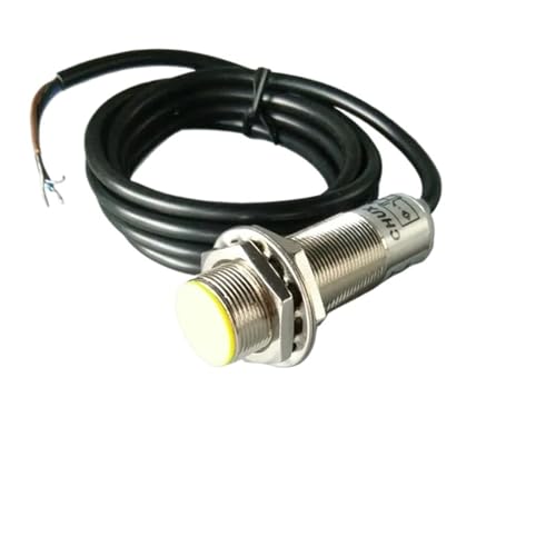 Sensor inductivo M18 NPN Normalmente Abierto tipo de descarga de 3 cables CC 2