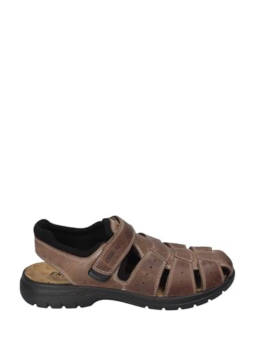 Sandales marron Enval 3247522 chaussures ete cuir souple