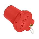 Leviton 16P22-UR 16 Series Female, Protective Cap, Commercial Grade, Cam-Type Connector, Redred