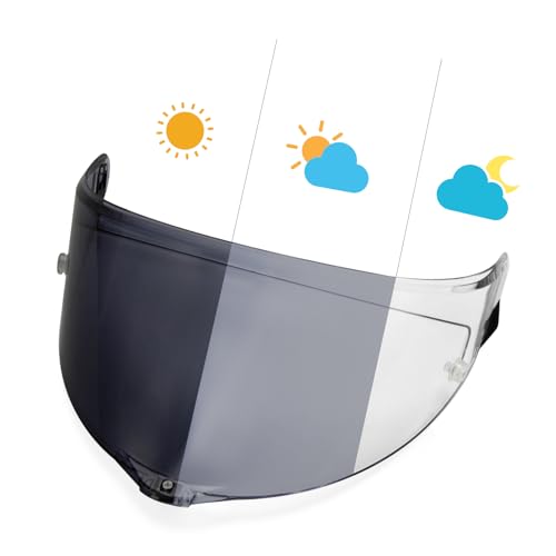Image of PSLER Photochromic Pista GP RR visor - Pista Helmet Visor Motorcycle Face Shield Replacement for Pista GPR CORSA-R Pista GPRR,Photochromic