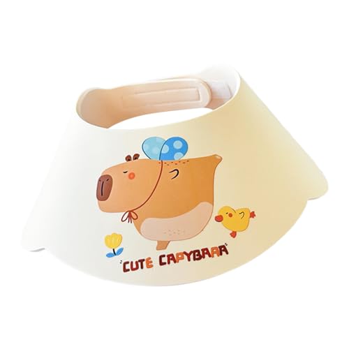 Tapa De Baby Shower: Escudo De Lavado De Cabello | Capilla De Champú Para Niños | Protección De Visores De Baño | Bebés Basth Cap Gat De Visera Para Orejas Oculares Y Protector De Cara | Baños Escudos