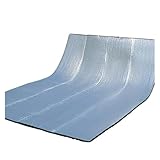 Camping Mat Foam Foil Blanket Aluminum Sleeping Pad Outdoor Tent Footprint(200 x 200cm)