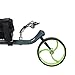Green Eagle Golf Electric Golf Push Cart Terra Electric Gray - Ultralight and Ultraslim Stainless Steel - Lithium Battery - Remote Control - 36 Holes - Fully Accessorized - Transport Trolley Bag