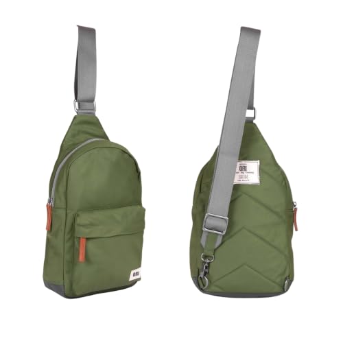 Image of ORI LONDON Crossbody Bag - Nylon Travel Sling Bag for Women & Men with Chunky Zippers - The Willesden