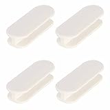 Selbstklebend Balkontürgriff, 4 Stück Kunststoffmöbelgriffen Türgriffe Klebende, Kunststoff Türgriff für Türfenster Creative Home Glas Tür und Fenster Zubehör