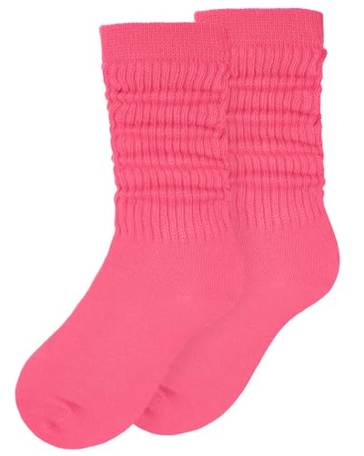 Century Star Toddler Socks Girls Slouch Knee High Socks Kids Long Athletic Crew Sock Cotton2