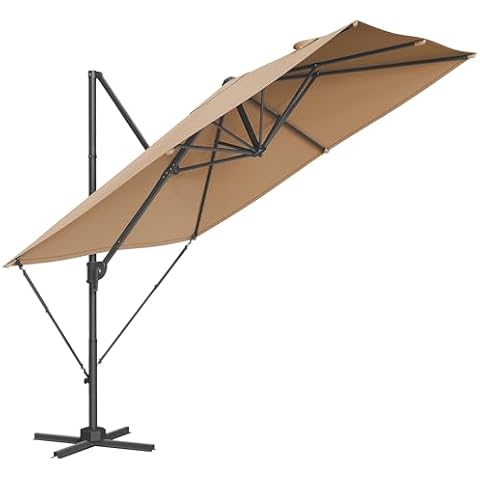 SONGMICS 2.7m Cantilever Garden Parasol Cover