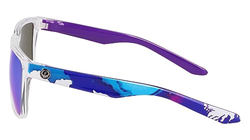 DRAGON Sunglasses DR MERIDIEN LL POLAR 970 Crystal/Benchetler/Blue I, 57/17/1453