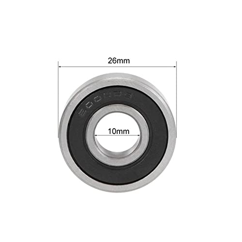 Roulement 6000 2RS 10x26x8mm pour rénovation mécanique de vélo et roller - 5