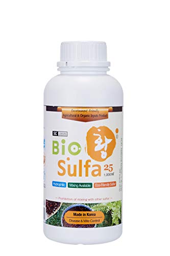 BioSulfa25 1L - Indoor Plant Fertilizer Indoor Potted Plants I Liquid Plant Food Indoor House Plants I Organic Plant Food I Liquid Lawn Fertilizer Concentrate I Indoor Plant Food I Organic Fertilizer