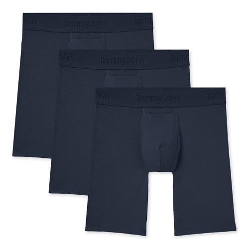 Image of Tommy John Men's Second Skin 8 inch Boxer Brief Underwear