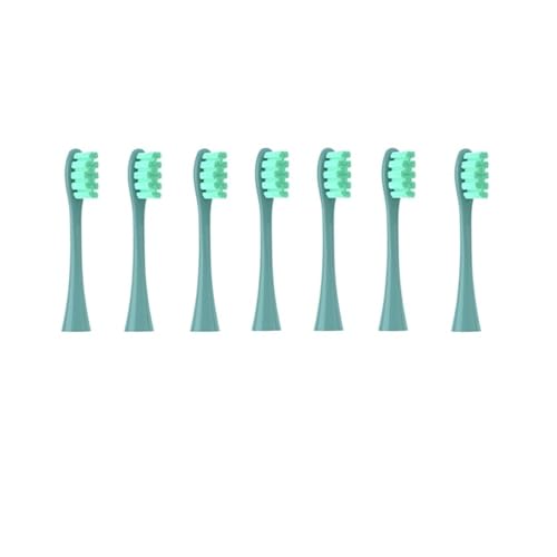 ���u���V�w�b�h�AOclean �ƌ݊����A7 �̃\�t�g�\�j�b�N�� Flow X Pro Z1 F1 One Air 2 ����� SE ���f���p(7pcs Green)