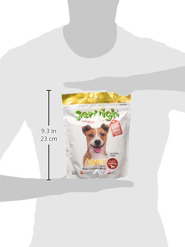 Image of Jer high Liver Made with Real Chicken Meat, Medium, 420 g