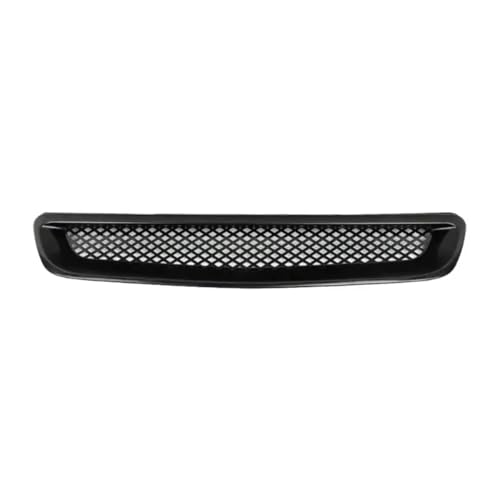 Rejilla delantera negra estilo JDM Type-R para capó de Civic EK 1996-1998 4