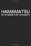 hamamatsu japan suzuki  Hamamatsu: Cool Hamamatsu Tourist Souvenir Notebook Travelling Journal I 6x9 I Lined I 120 Pages