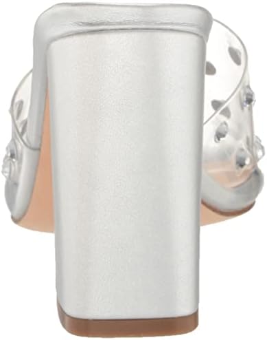 XOXO Women's RAZIA Pump, Clear, 8.5 | Image 2