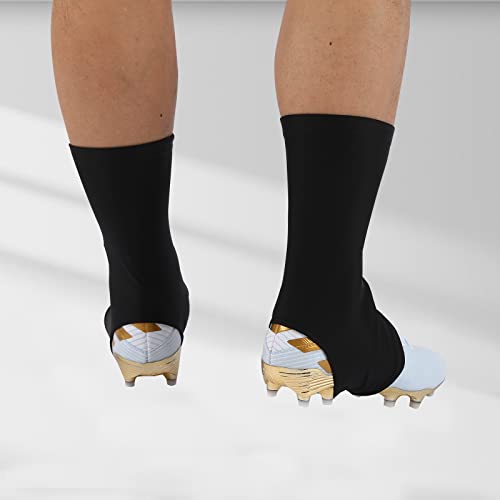 image for QHANSHIEE Spats Football Cleat Covers, Solid Spats Cleats Covers for F