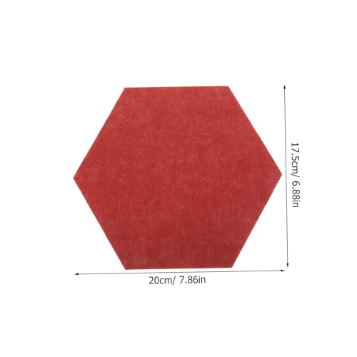 Panneaux feutre hexagonaux iplusmile tableau message mural isolant - 3