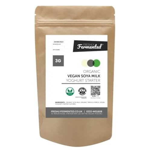 Freshly Fermented - Organic Vegan Soya Yoghurt Starter