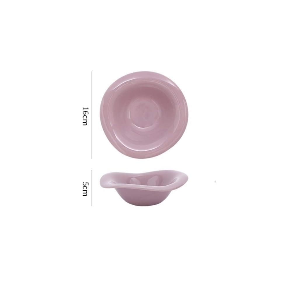 Koszyk na owoce, Półmisek na owoce, ceramiczna miska na jogurt, śniadanie, deser, przekąska, sałatka, talerz owoców, nieregularny makaron