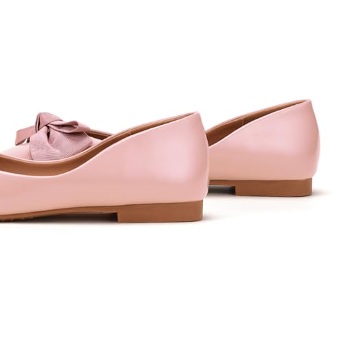 Image of C.Paravano Flats for Women | Ballet Flats | Square Toe | Dressy Casual Shoe